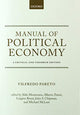 Book cover of: Manual of Political Economy. By: Vilfredo Pareto