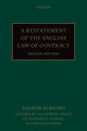 Book cover of: Restatement of the English Law of Contract. By: Andrew Burrows