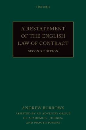 A Restatement of the English Law of Contract