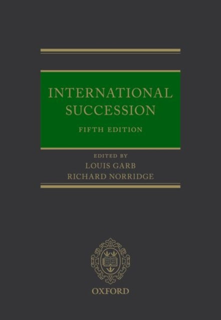Book cover of: International Succession. By: Louis Garb
