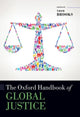 Book cover of: Oxford Handbook of Global Justice. By: Thom Brooks