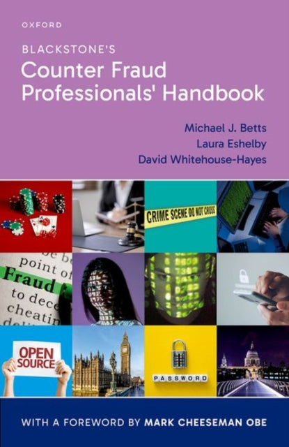 Book cover of: Blackstone's Counter Fraud Professionals' Handbook. By: Michael J. Betts