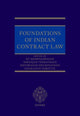 Book cover of: Foundations of Indian Contract Law. By: K. V. Krishnaprasad