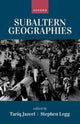 Book cover of: Subaltern Geographies