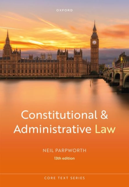 Book cover of: Constitutional and Administrative Law