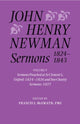 Book cover of: John Henry Newman Sermons 1824-1843