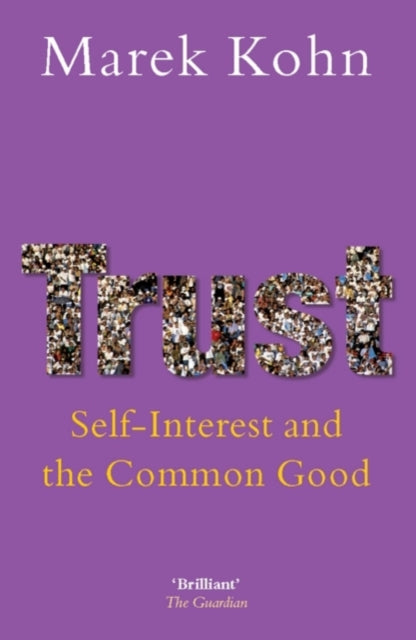 Book cover of: Trust. By: Marek Kohn