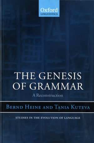 The Genesis of Grammar