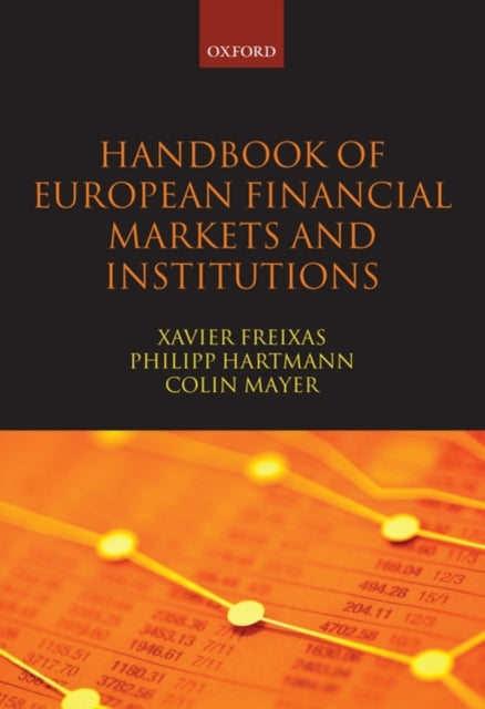 Book cover of: Handbook of European Financial Markets and Institutions