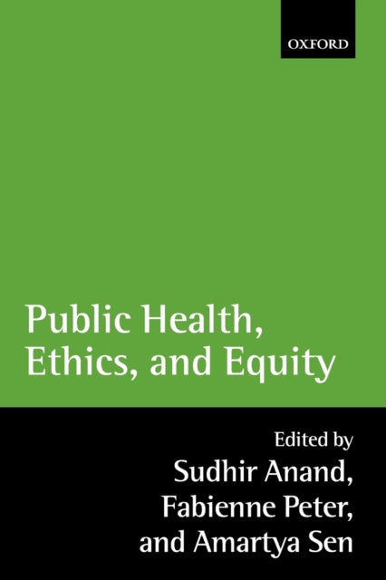 Book cover of: Public Health, Ethics, and Equity
