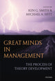 Book cover of: Great Minds in Management