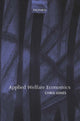 Book cover of: Applied Welfare Economics. By: Chris Jones
