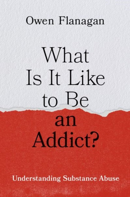 Book cover of: What Is It Like to Be an Addict?. By: Owen Flanagan
