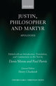 Book cover of: Justin, Philosopher and Martyr. By: Justin Martyr, Saint