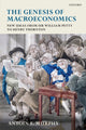 Book cover of: Genesis of Macroeconomics. By: Antoin E. Murphy