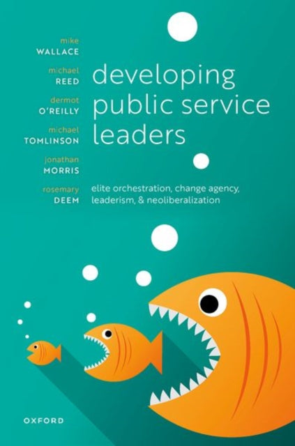 Book cover of: Developing Public Service Leaders. By: Mike Wallace