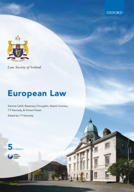 Book cover of: European Law. By: T. P. Kennedy