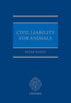 Book cover of: Civil Liability for Animals. By: P. M. North