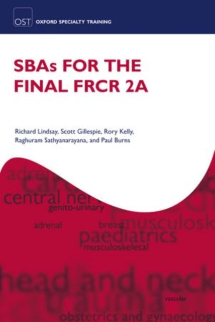 Book cover of: SBAs for the Final FRCR 2A