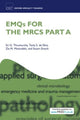 Book cover of: EMQs for the MRCS Part A. By: Sri G. Thrumurthy