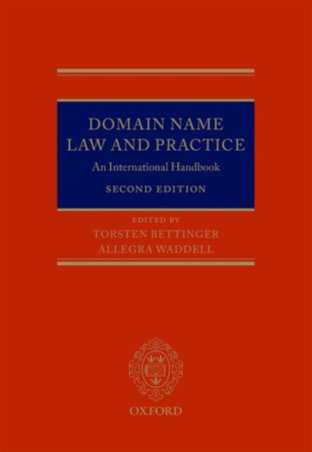 Domain Name Law and Practice