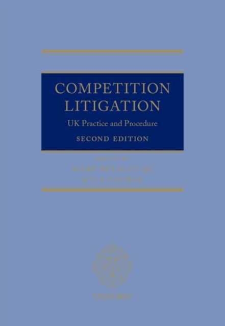 Book cover of: Competition Litigation. By: Mark Brealey