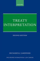 Book cover of: Treaty Interpretation. By: Richard K. Gardiner