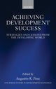 Book cover of: Achieving Development Success