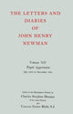 Book cover of: Letters and Diaries of John Henry Newman: Volume XIV: Papal Aggression: July 1850 to December 1851. By: John Henry Newman