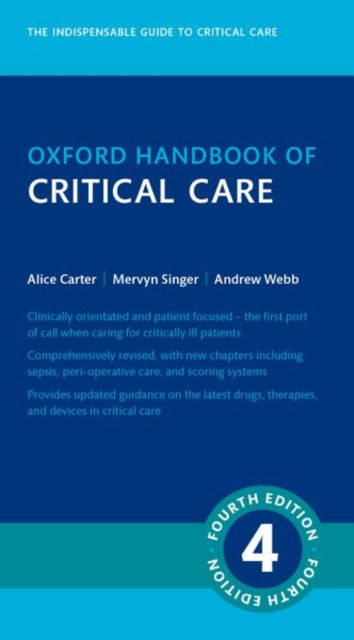 Book cover of: Oxford Handbook of Critical Care