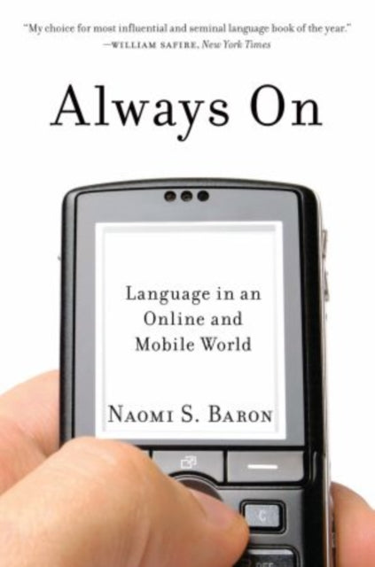 Book cover of: Always On. By: Naomi Baron