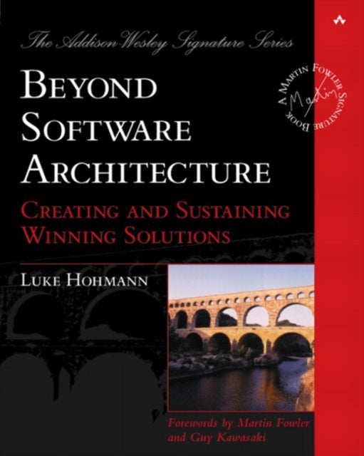 Book cover of: Beyond Software Architecture. By: HOHMANN, LUKE