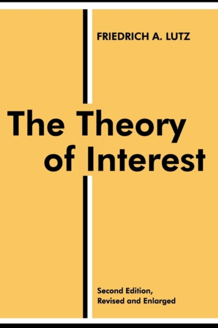 Book cover of: Theory of Interest. By: Friedrich Lutz
