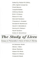 Book cover of: Study of Lives. By: Robert White