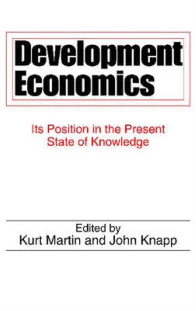 Book cover of: Development Economics. By: Manchester Conference on Teaching Economic Development (1964)
