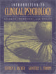 Book cover of: Introduction to Clinical Psychology