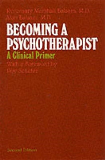 Book cover of: Becoming a Psychotherapist