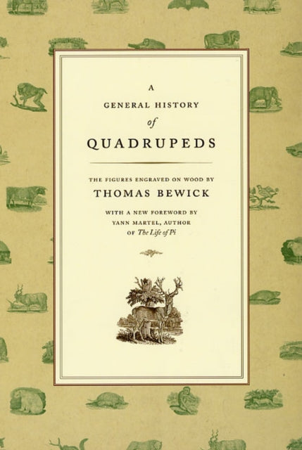 Book cover of: General History of Quadrupeds. By: Thomas Bewick