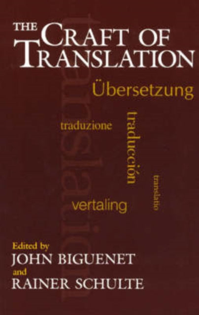 Book cover of: Craft of Translation