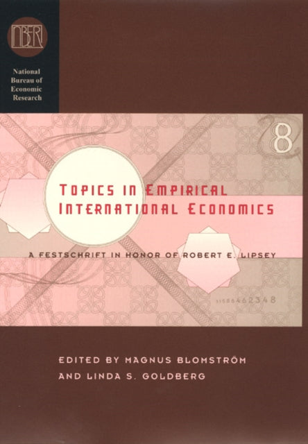Book cover of: Topics in Empirical International Economics