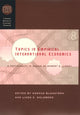 Book cover of: Topics in Empirical International Economics