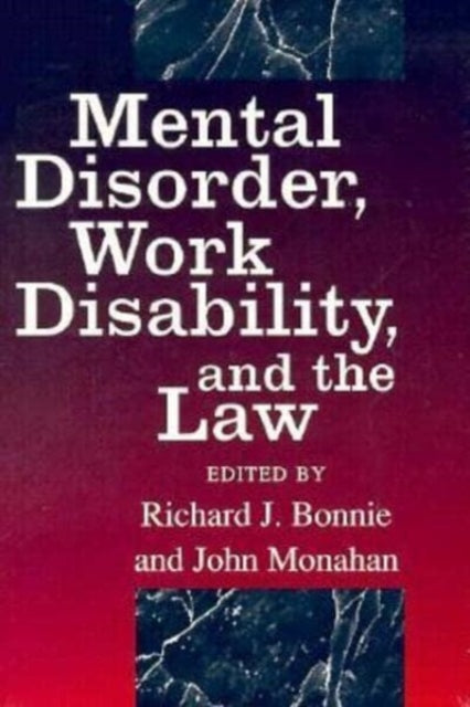 Book cover of: Mental Disorder, Work Disability, and the Law