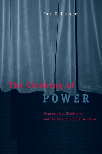 Book cover of: Cloaking of Power. By: Paul Carrese