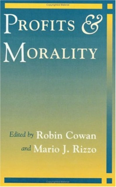 Book cover of: Profits and Morality