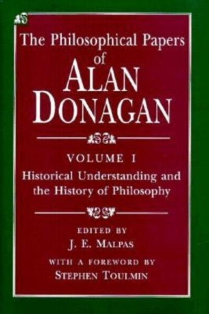 Book cover of: Philosophical Papers of Alan Donagan. By: Alan Donagan