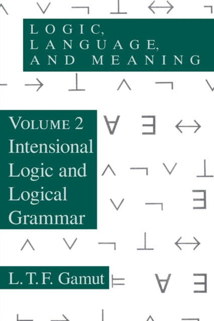 Logic, Language, and Meaning, Volume 2