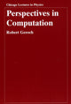 Book cover of: Perspectives in Computation. By: Robert Geroch