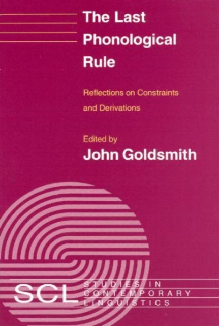 Book cover of: Last Phonological Rule. By: John Goldsmith