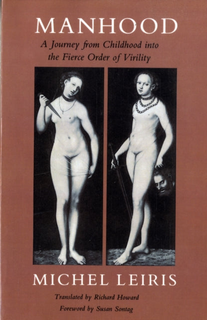 Book cover of: Manhood. By: Leiris, Michel