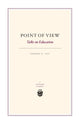 Book cover of: Point of View. By: Edward H. Levi